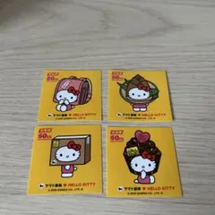 ヤマト運輸ハローキティ ステッカー 4枚セット
