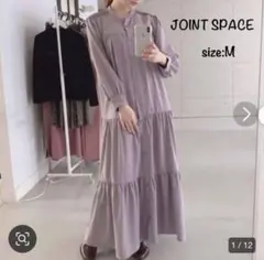 【美品】momo.yokko ティアードワンピースのサムネイル