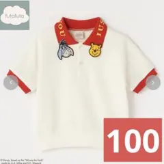 新品　バースデイ プーさん　Tシャツfutafuta Disney 100cm