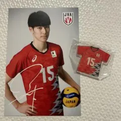 バレーボール男子日本代表　甲斐優斗選手