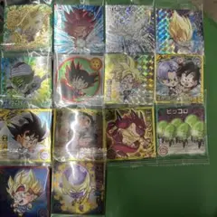 ドラゴンボール ホログラムシール 16枚セット