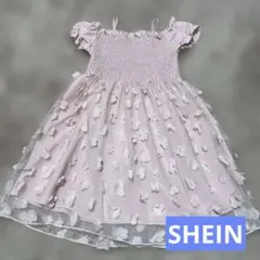 【SHEIN】キッズドレス　ピンク　9Yサイズ　130cmのサムネイル