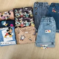 ジュニア服まとめ売り　子供服　ディズニー　ミッキーフレンズ