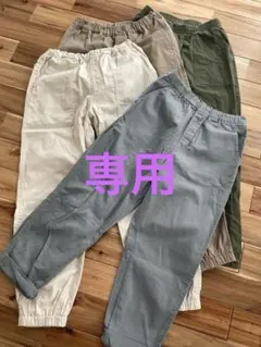 UNIQLOパンツ4点セット 160