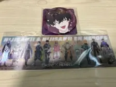 Biore ビオレ にじさんじ コラボ 缶バッジ HEROES 佐伯イッテツ