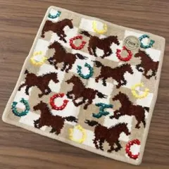 新品未使用　フェイラー スプリントホース ハンカチ　ベージ