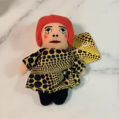 草間彌生 YAYOI KUSAMA ぬいぐるみ キーホルダー