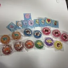 BT21 BTS tinytanキャラクター缶バッジ&スマホグリップセット