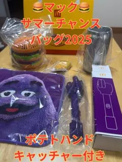 【おまけ付き】マックサマーバッグ 福袋 2025 グッズ4点➕ポテトキャッチャー
