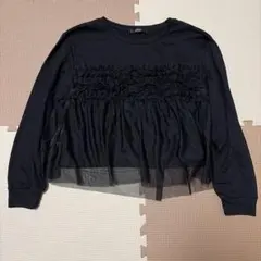 しまむら　OFALO トップス ブラック