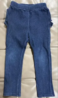 裏起毛フリルパンツ 100cm スカッツ　女の子