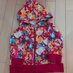 アニメキャラクター柄 パーカー 90