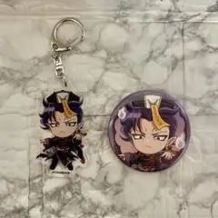 カルエゴ 魔入りました 入間くん まるくじ パーカー チャーム 缶バッジ