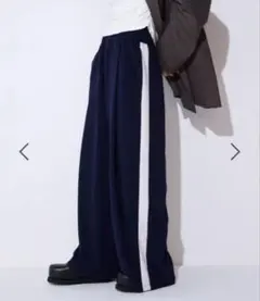 JEANASIS サイドラインタックパンツ