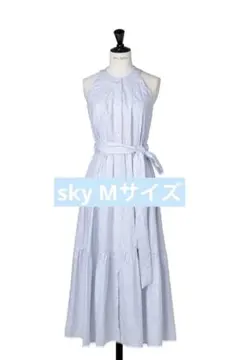 herlipto Leira Lace Trim Dress sky Mサイズ - メルカリ