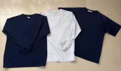 wundou ウンドウ 長袖Tシャツ2枚　半袖Tシャツ1枚のサムネイル