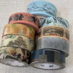 【中古】mt マスキングテープ　9本まとめ売り