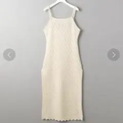 《美品》TAN タン　CLOISONNE ニットキャミソールワンピース