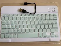 【TCZM】Bluetooth ワイヤレスキーボード グリーン