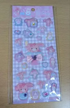 サンリオ ぷくぷくシール ぼんぼんりぼん