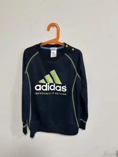 adidas Climalite 長袖カットソー ネイビー　140