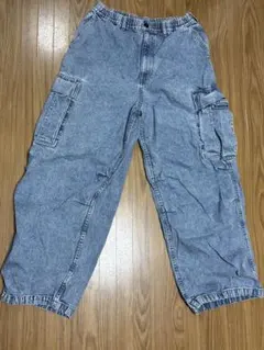 デニム カーゴパンツ ワイドシルエットのサムネイル