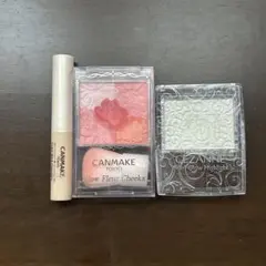 セザンヌ CANMAKE コンシーラー・チーク・ハイライトセット