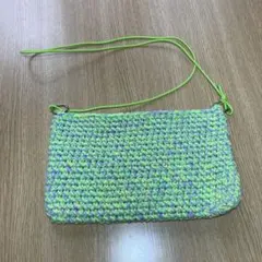 ハンドメイド　ショルダーバッグ
