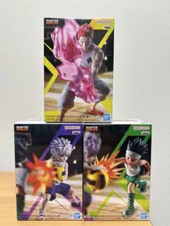HUNTER x HUNTER G.I編　ゴン◦キルア◦ヒソカ　3体セット