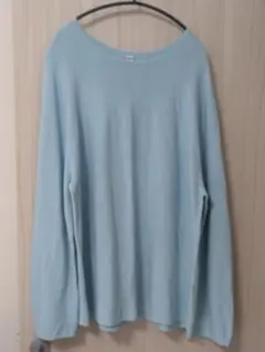 UNIQLO　ユニクロ　 3Dコットンクルーネックセーター　長袖 3XL