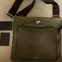 【正規品 証明書付き】PRADAナイロンショルダーバック ビンテージ1点物