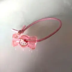 キティちゃん髪ゴム