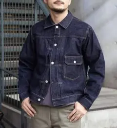 フェローズ　デニム　ボアジャケット　インディゴ　ユニオンチケット　40 フェローズ デニム ボアジャケット インディゴ ユニオンチケット