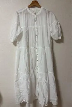 【earth music&ecology】　ティアードワンピース