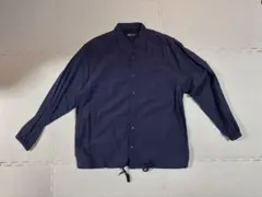 水陸両用撥水　active 長袖シャツ　ネイビー　L