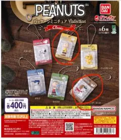 スヌーピー ガチャ パッケージミニチュア