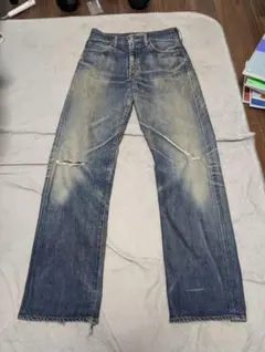 00s90s LEVI'S 復刻504z ビックE ストレートデニムW30L34