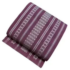 ユ210未着用袋帯 全通柄 献上柄 正絹 着物帯　仕立て上り美品