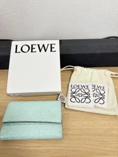 ロエベ 三つ折り財布 アイボリー／ミント【美品】 Amazon.co.jp: [アルトローズ] アイボリーベージュ 三つ折り財布