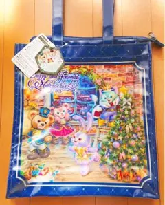 【限定品】ディズニーシー ダッフィー&フレンズ くるみ割り人形 トートバッグ