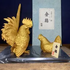 三枝惣太郎 鶏 鋳物 置物 金属工芸 高岡 鉄器置物 オブジェ 鳥 - メルカリ
