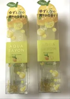 AQUA SAVON ゆずの香り オードトワレ 80ml 2本セットのサムネイル
