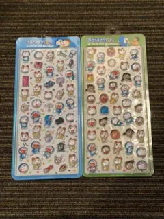 ドラえもん シール 2枚セット　韓国限定