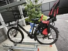 パナソニック8.9アンペア 3人乗り対応子供乗せ 電動自転車 - メルカリ