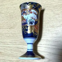 其泉窯：琳派 古伊万里様式＆染錦岩花鳥文 ワインカップ（大）ペアセット☆ 琳派古伊万里様式【ワインカップ・小】 木箱入｜有田焼なら