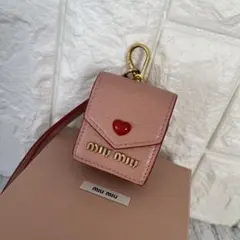 MIUMIU リップケース キーホルダー マドラスラブ MADRAS LOVE - メルカリ
