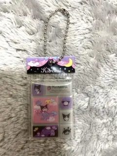 サンリオキャラクターズ　タイルシールミニチュアチャーム　ガチャ クロミ