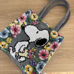 FEILER☆スヌーピー 巾着 新品未使用 フェイラー スヌーピー コラボ 巾着 バッグ スヌーピー