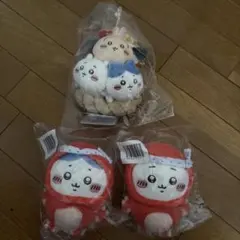 ちいかわ　しめ縄+おまけタコ着2種　ぬいぐるみ 3個セット