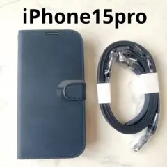 iPhone 15 Pro ケース ショルダー 手首 ストラップ付き